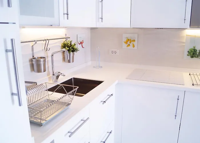 Beach Los Cristianos Sea View Balcony 아파트