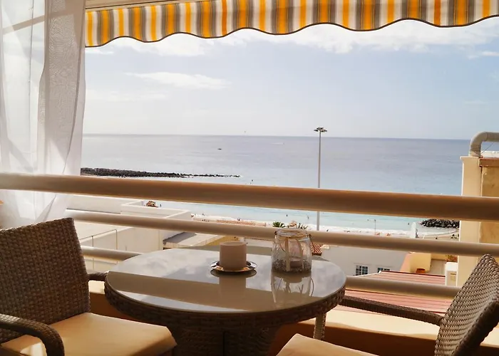 Апартаменты Beach Los Cristianos Sea View Balcony